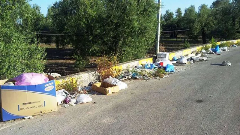 Rifiuti abbandonati